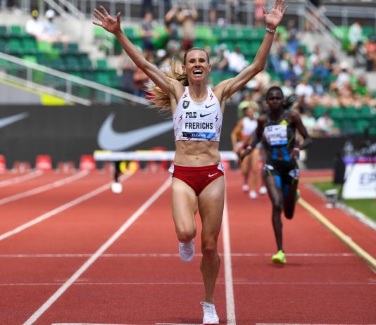 Frerichs runs 8:57.77, becomes first American to finish sub-9:00 in 3000m steeplechase