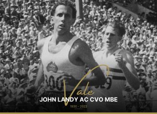 Legendary Australian miler John Landy has died aged 91