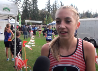 Alexa Dow interview: 2022 BC Cross Country Championships