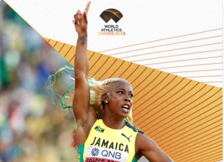 Shelly-Ann Fraser-Pryce, a World Athletics Athlete of the Year nominee