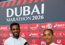 The Dubai marathon goes Sunday and the fields are stacked with Ethiopians