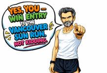 Win an entry to the 2026 Vancouver Sun Run