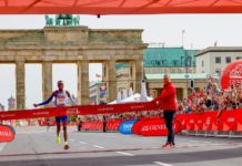 Records were on the line as Andrea Kiptoo and Likina Amebaw won the Berlin Half Marathon