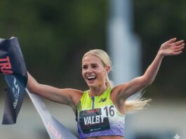 Parker Valby wins first race back after 19 months; sets a personal best