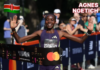 Agnes Ngetich won the New York Mini 10K in a new course record 30:07