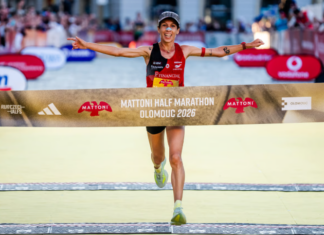 The 16th Mattoni Half Marathon Olomouc witnesses a double Spanish celebration, with Robles breaking the European record
