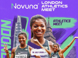 Gabby Thomas is in form and will compete at the Novuna London Athletics Meet