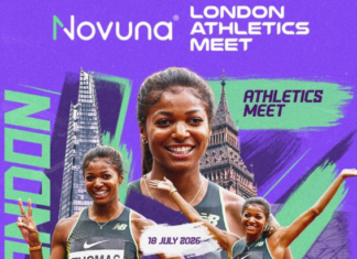 Gabby Thomas is in form and will compete at the Novuna London Athletics Meet