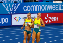 Rose Davies, Jessica Hull from Australia dominate the 5000m in Birmingham