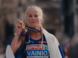 Germany’s Amanal Petros and Finland’s Alisa Vainio win European Champions marathon in record times